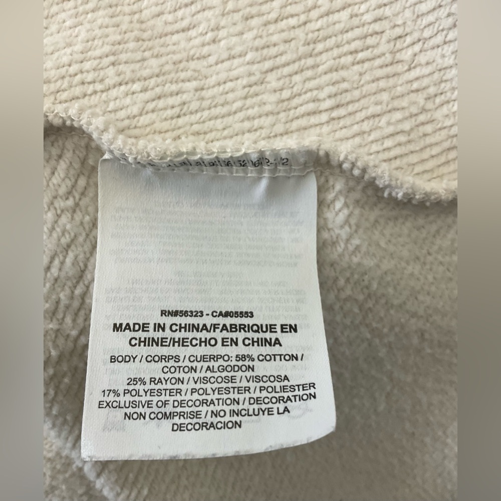 Nike Cream Relaxed Fit Hoodie Sweatshirt - Picture 7 of 8